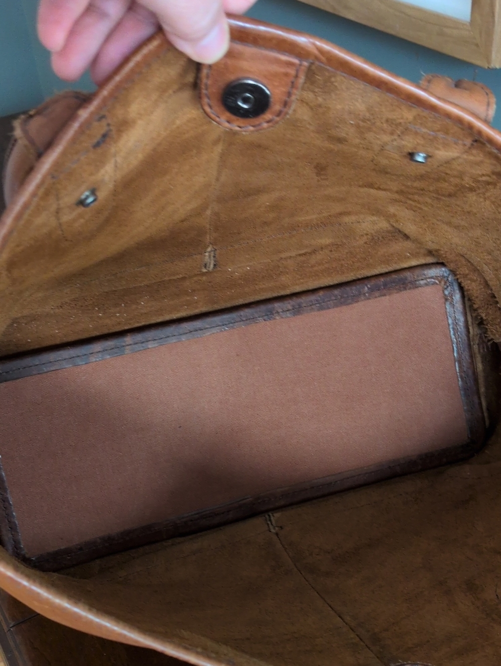 Frye Lucy Genuine Leather Tote - Picture 11 of 13